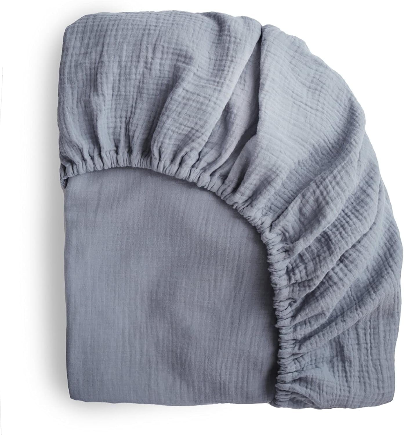 Extra Soft Muslin Fitted Crib Sheet | 192 Thread Count | 28"X 52" (Tradewinds)