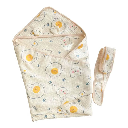 90X90Cm Cotton Baby Blanket Absorbent Swaddles Wrap Breathable Quilts Delivery Blankets Newborns Bedding Stuff