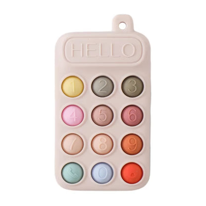 Mobile Phone Shaped Baby Teether Bpa-Free Chew Toys Newborn Dental Care Gums Anti-Eating Hand ​Molar Stick Baby Accessories Gift