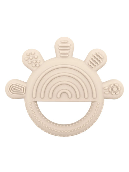 1PC Baby Silicone Teether Toys Cartoon Sun Shape Teethers for Baby Chewing Training Baby Toys Nursing Baby Accessories