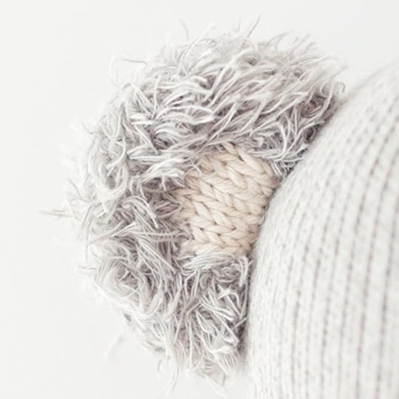Claire the Koala Little 13" Hand-Knit Doll – 1 Doll = 10 Meals, Fair Trade, Heirloom Quality, Handcrafted in Peru, 100% Cotton Yarn