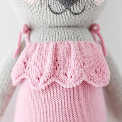 Claire the Koala Little 13" Hand-Knit Doll – 1 Doll = 10 Meals, Fair Trade, Heirloom Quality, Handcrafted in Peru, 100% Cotton Yarn