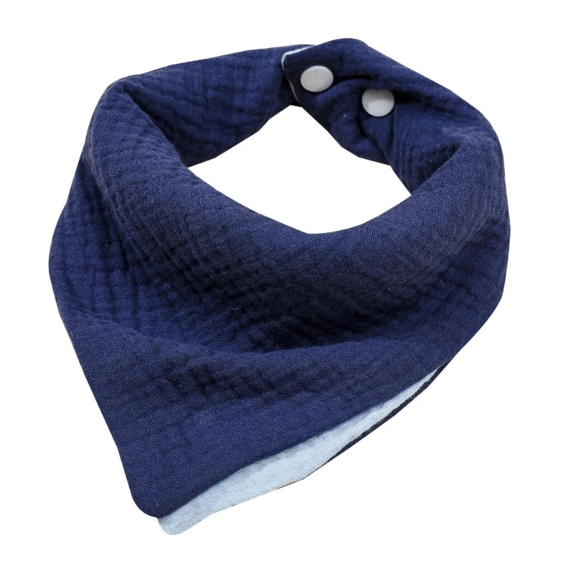 Baby Bibs Bandana Muslin Drooling Bib for Infant 0-1Year Baby Teething Soothe Towel High Absorbent Stylish Floral Bib Dropship