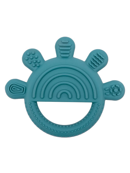 1PC Baby Silicone Teether Toys Cartoon Sun Shape Teethers for Baby Chewing Training Baby Toys Nursing Baby Accessories