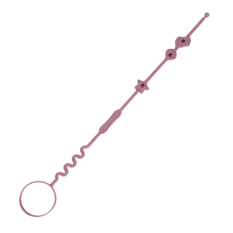 Baby Silicone Pacifier Chain Clip Dummy Nipples Holder Clips BPA Free Baby Teething Toy Baby Bottle Anti-Lost Chain Baby Stuff