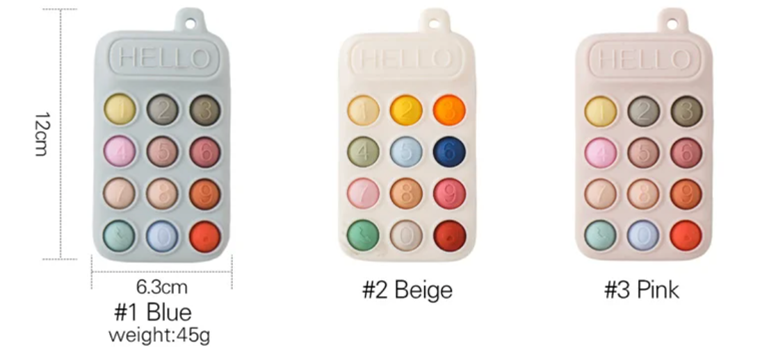Mobile Phone Shaped Baby Teether BPA-Free Chew Toys Newborn Dental Care Gums Anti-Eating Hand Molar Stick Baby Accessories Gift