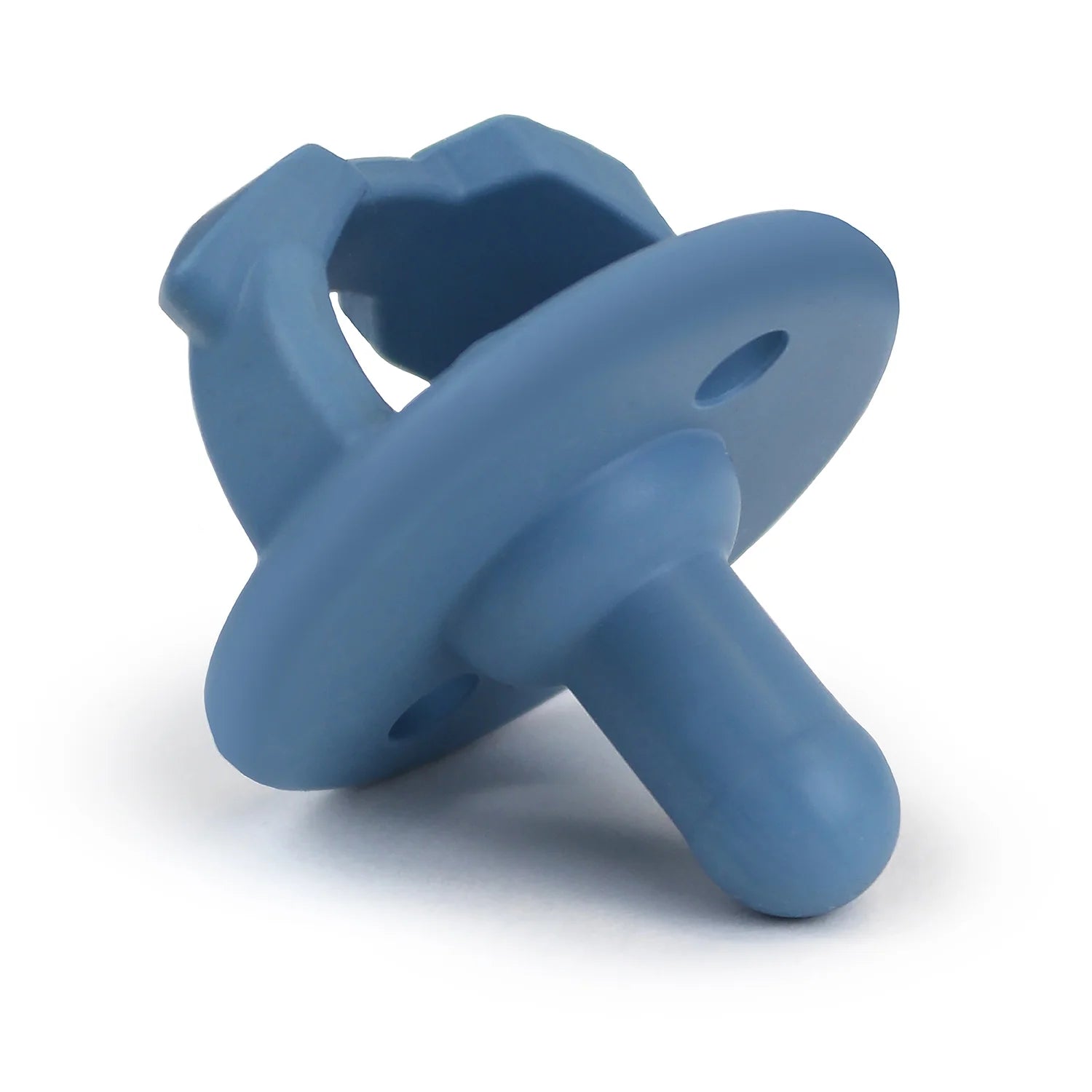 Sweetie Soother Pacifier Set of 2- Silicone with Collapsible Handle & Two Air Holes