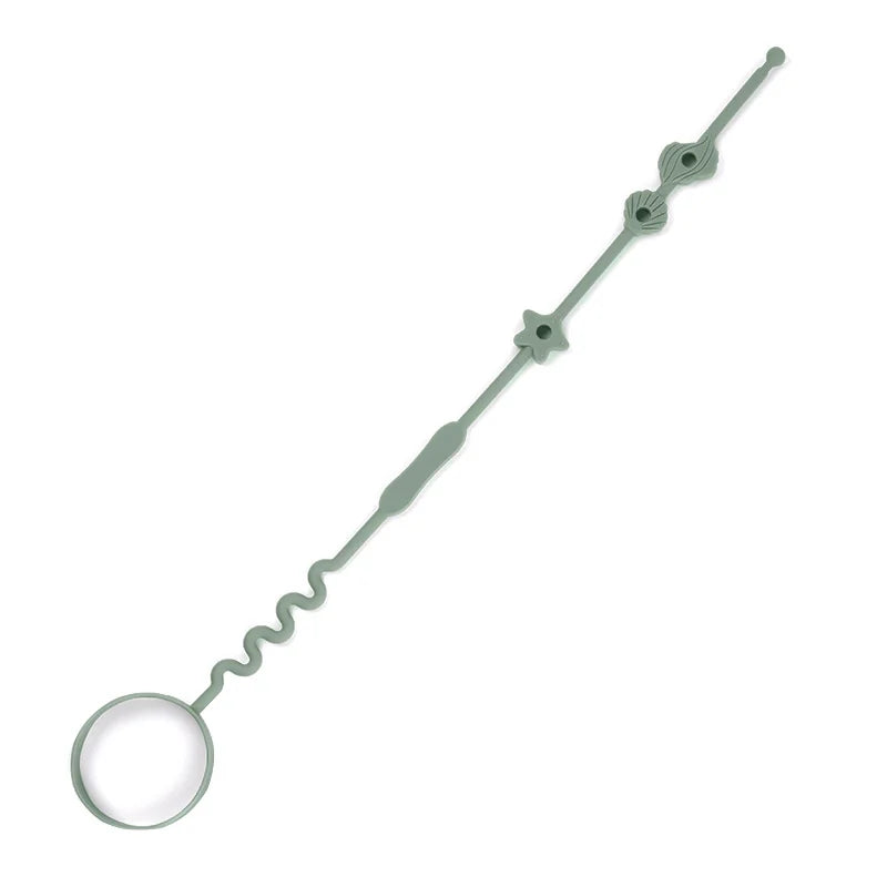 Baby Silicone Pacifier Chain Clip Dummy Nipples Holder Clips BPA Free Baby Teething Toy Baby Bottle Anti-Lost Chain Baby Stuff