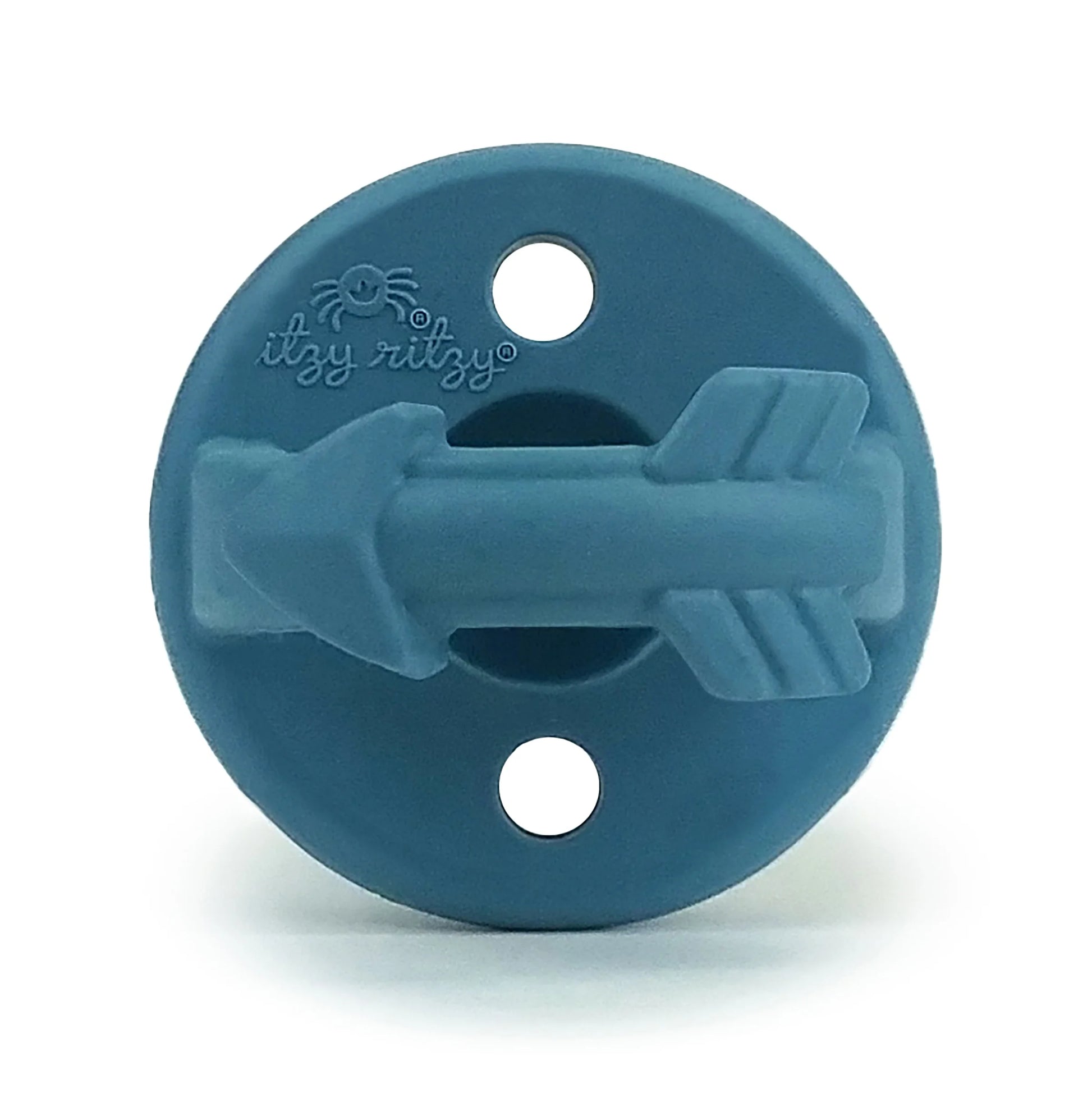 Sweetie Soother Pacifier Set of 2- Silicone with Collapsible Handle & Two Air Holes